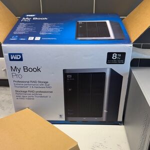 My Book Pro 8TB External Storage - Black